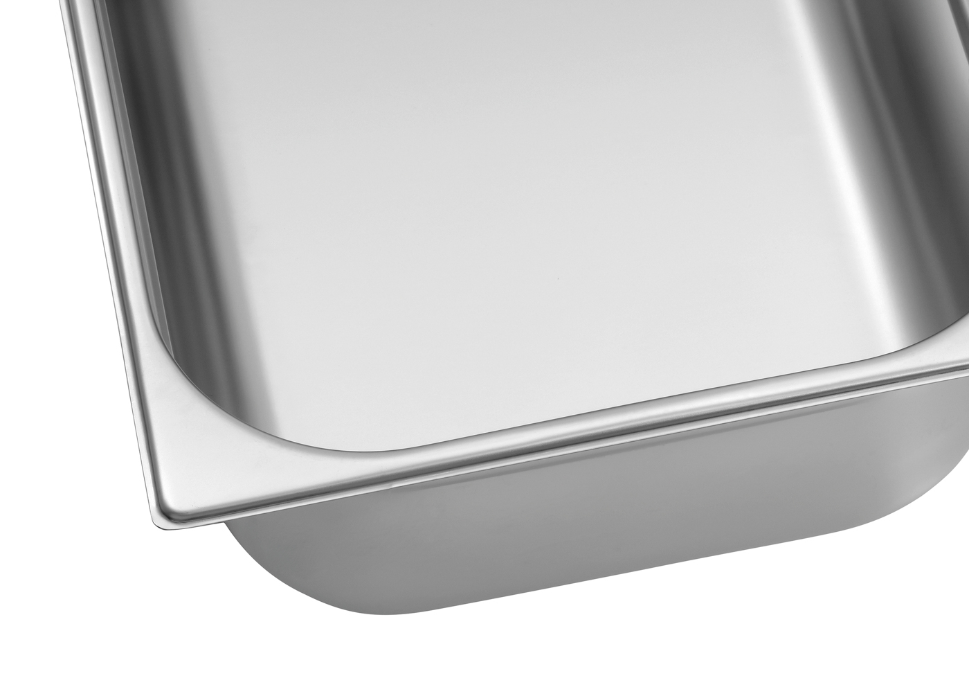 Bartscher GN Behälter, 1/1, T150 | Ausführung:Ohne Perforation | Maße: 53 x 32,5 x 15,0 cm.Gewicht: 1,7 kg