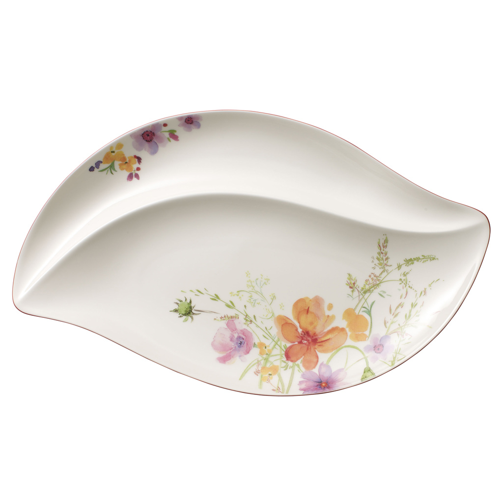 Villeroy und Boch Servierteller - Maße: 49,3 x 29,5 x 4,9 cm / Ser.: Mariefleur Serve & Salad