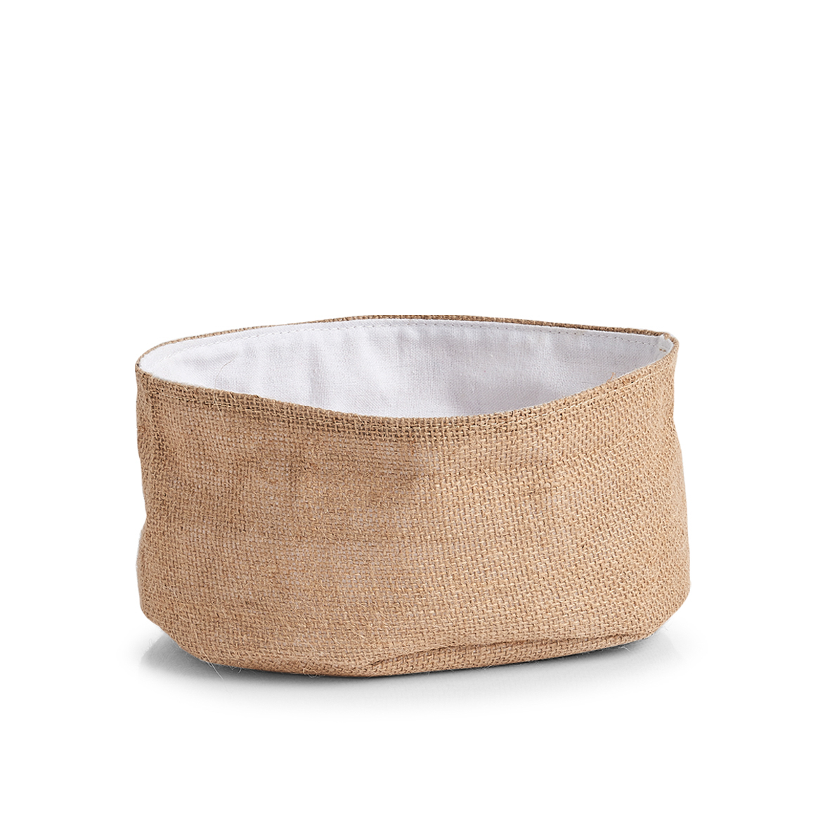 Aufbewahrungskorb, Jute; Baumwolle, 22x15x10 cm. Farbe: natur. Dieser schöne Aufbewahrungskorb ist aus natürlichen Materialien hergestellt, die ihm