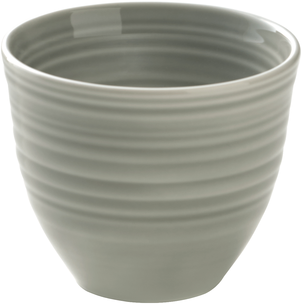 Country House Bowl rund Struktur GRAY 10 cm/0,28l Höhe: 6,6 cm von BAUSCHER
