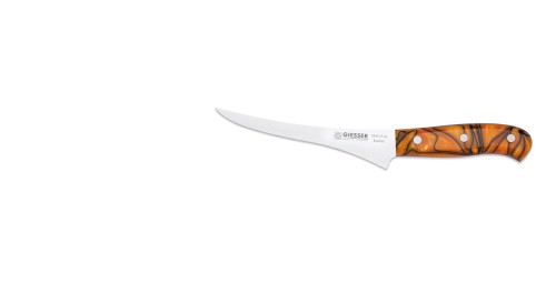 Filet No 1 17 cm, Acryl, spicy orange PremiumCut Giesser - Made in Germany