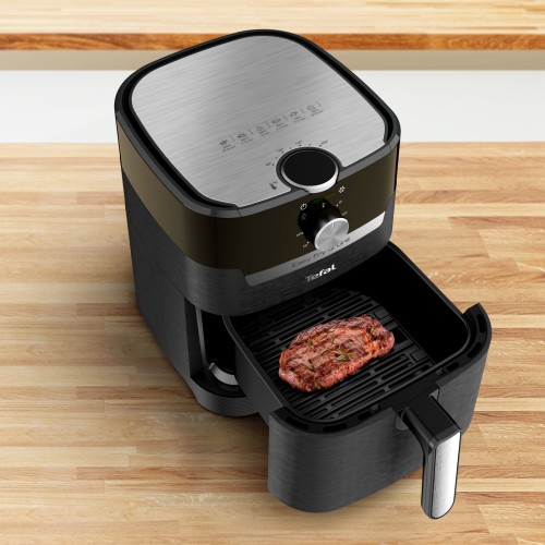 Easy Fry & Grill Classic, 2-in-1, Gesundes Kochen, Heißluftfritteuse + Grill, Einstellbare Temperatur, 4,2 L-Fassungsvermögen EY5018