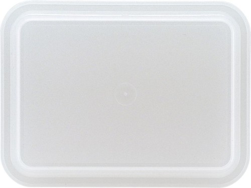 Schönwald Kunststoffdeckel, eckig, milchig