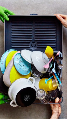 Joseph Joseph Extend ausziehbares Geschirrabtropfgestell