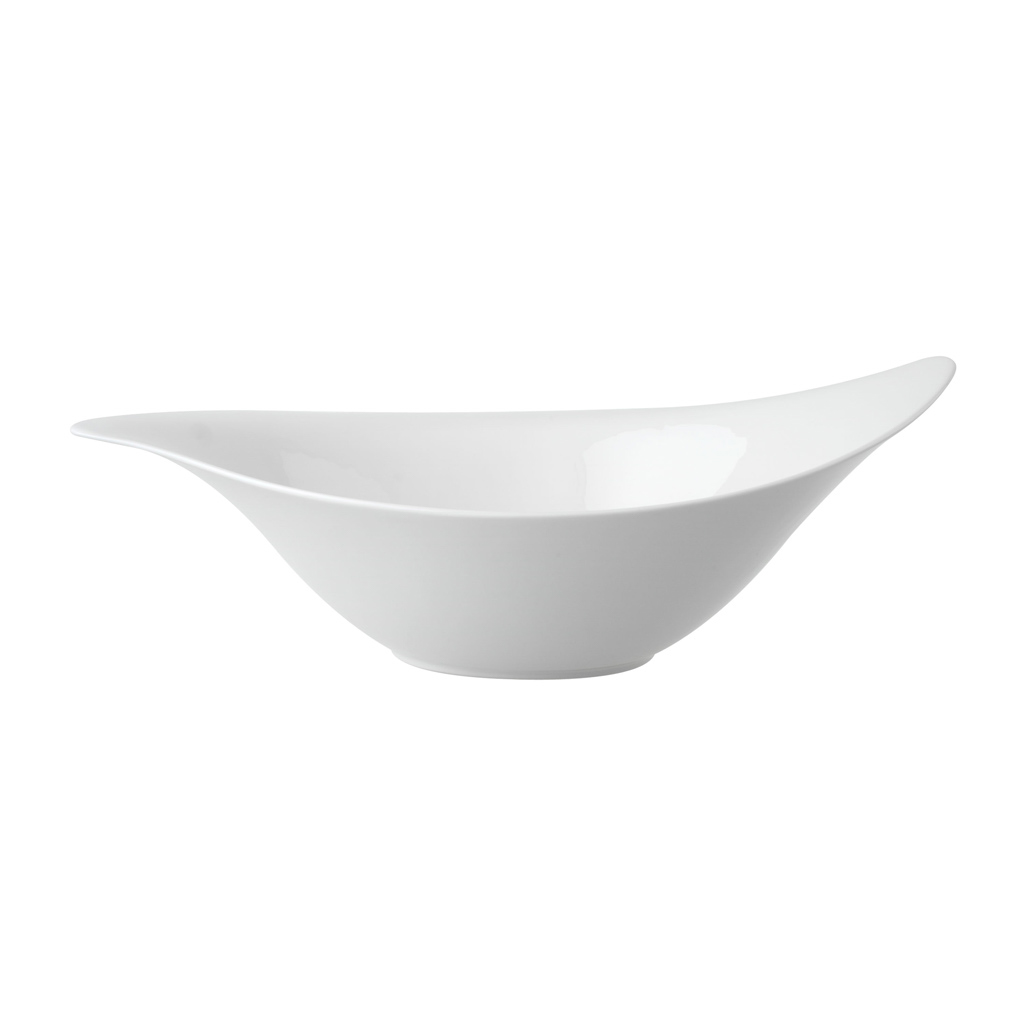 Villeroy und Boch Salatschüssel - Maße: 35,5 x 22,5 x 10 cm / Ser.: New Cottage Special Serve Salad