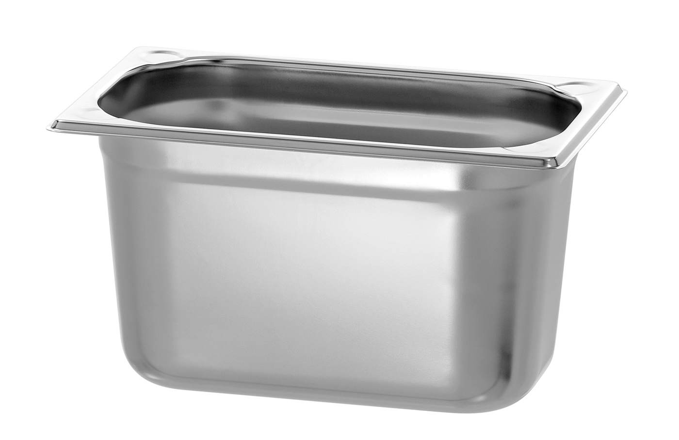 Bartscher GN-Behälter, 1/4GN,T150, Basic Line |Ausführung: Ohne Perforation | Maße: 26,5 x 16,2x 15,0 cm. Gewicht: 0,4 kg