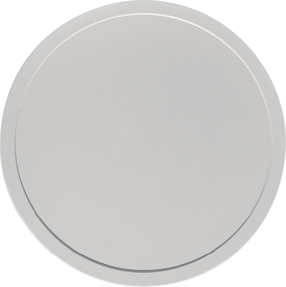 BAUSCHER kunststoffdeckel Deckel grau flach Ø 202 mm
