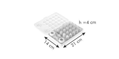Spritztüllen DELÍCIA 21 St.