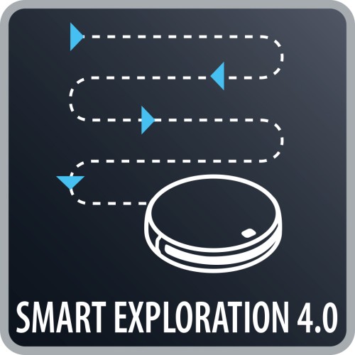 ROWENTA X-PLORER Serie 60 Saugroboter, smarte Steuerung, ultraflach und kompakt, 4-in-1-Reinigungsfunktion, Aqua Force Mopp,