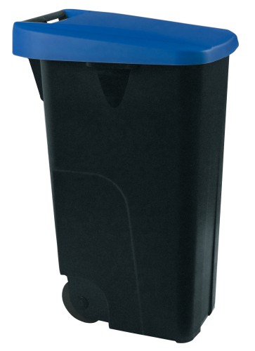 Abfallbehälter. Polypropylen. mit zwei Rollen. Maße: 42 x 57 x 88 cm
