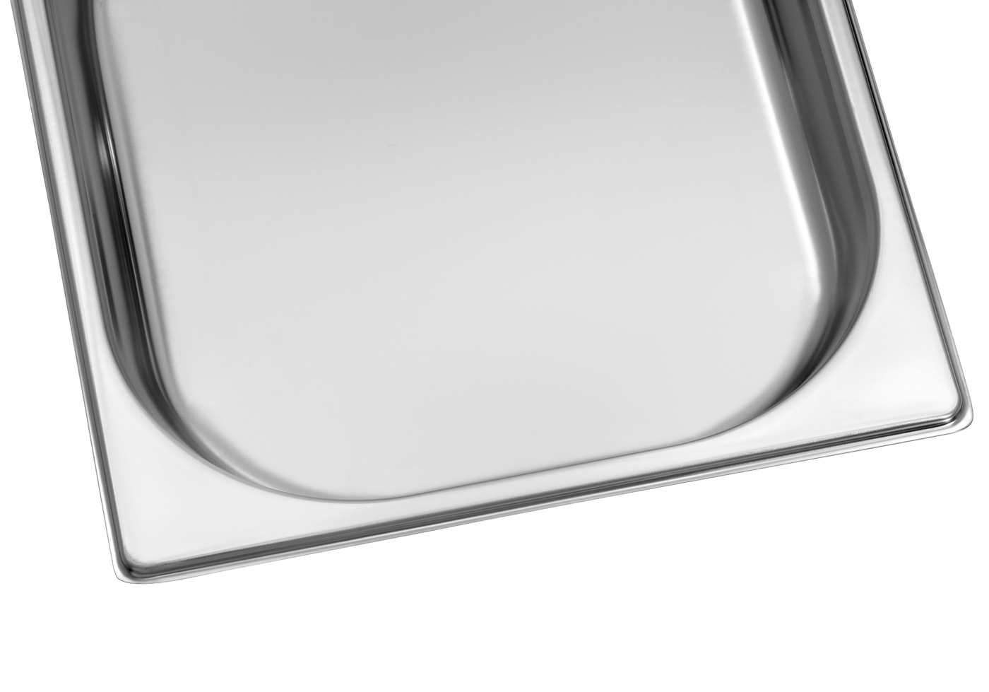 Bartscher GN-Behälter, 1/2, T40 | Ausführung:Ohne Perforation | Maße: 32,5 x 26,5 x 4,0 cm.Gewicht: 0,6 kg