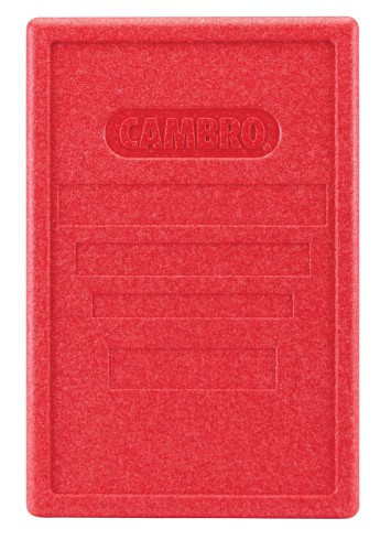 Cam GoBox Toplader Farbdeckel - Cambro Rot (einzeln) von Cambro