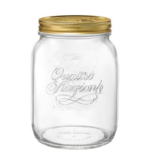 Quattro Stagioni Einmachglas 200 cl mit Deckel