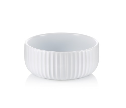 KELA Schüssel Maila Keramik weiß matt 7,5cm 16,5cmØ
