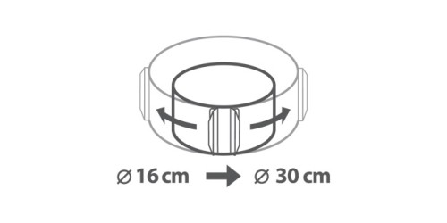 Verstellbare runde Tortenform DELÍCIA