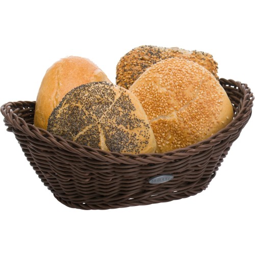 Westmark Korb »Coolorista« oval, 23,5 x 18 x 6/8 cm, braun