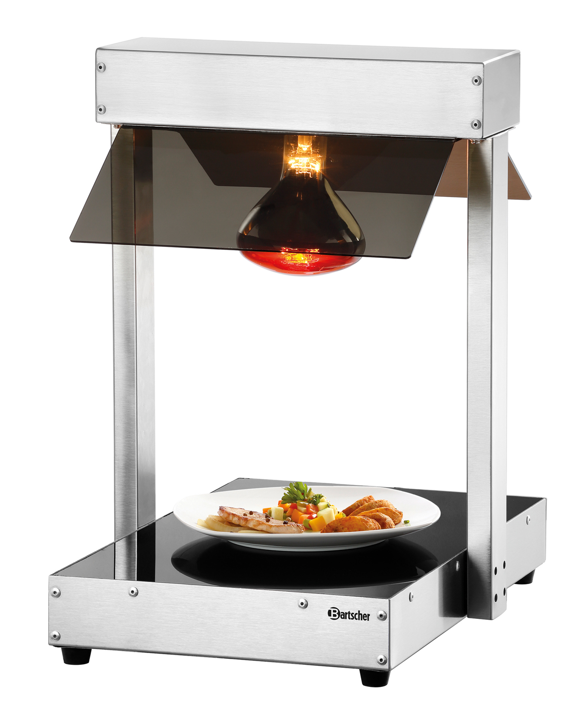 Bartscher Wärmebrücke I1WL400 | Inklusive: - |Maße: 38 x 55,5 x 56,0 cm. Gewicht: 7,5 kg