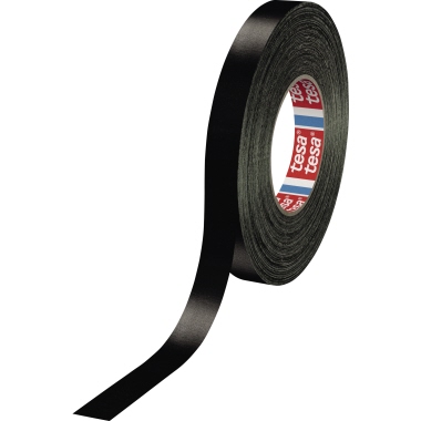 tesa® Gewebeband tesaband® 4651 Premium Innenbereich, Außenbereich 19 mm x 25 m (B x L) schwarz