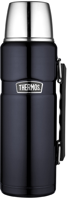 THERMOS Isolierflasche Stainless King, blue 1,2l