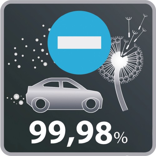 Der Luftreiniger Rowenta Pure Air Essential für Zuhause, hocheffizient, schnelle Luftreinigung, Vorfilter, Aktivkohlefilter, Partikelfilter, 3