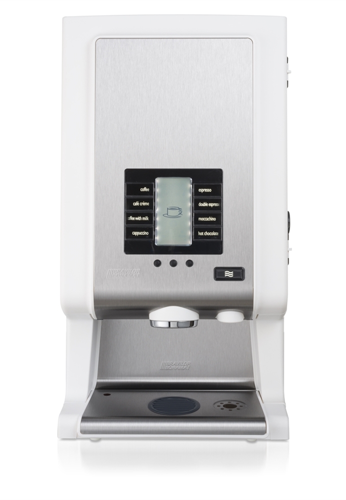 BONAMAT Rivero 12 Kaffeevollautomat für Bag-in-Box Flüssigkonzentrat- und Instantzutaten, programmierbare Zubereitungsmengen über Wahltasten