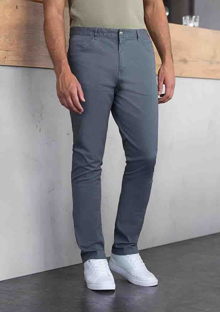 Herren 5-Pocket-Hose Classic-Stretch, aus nachhaltigem Material , Bio-Baumwolle - Größe: 44