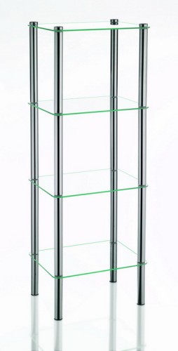 Kela Regal Lars Metall 40x30x106cm