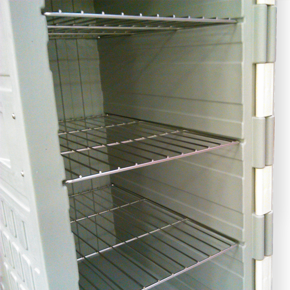 ETHERNASOLID® Thermobehälter Cargo 1000EU, Frontlader, 1.000 Liter Kapazität, mit Palettenfüßen