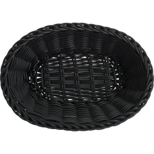 Westmark Korb oval, 25 x 17 x 8,5 cm, schwarz