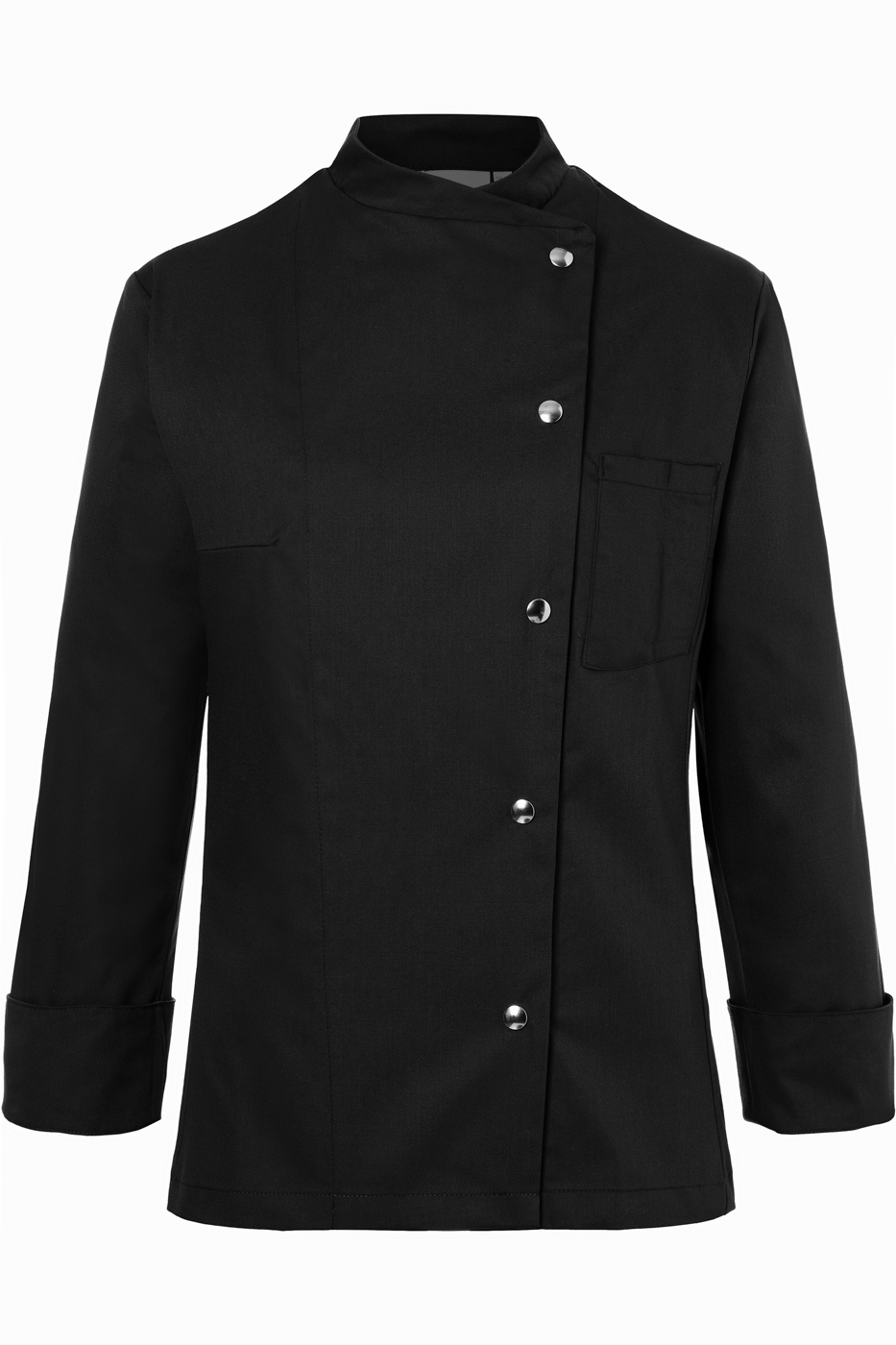 Damenkochjacke Larissa , GR. 58 , Farbe: schwarz , von Karlowsky