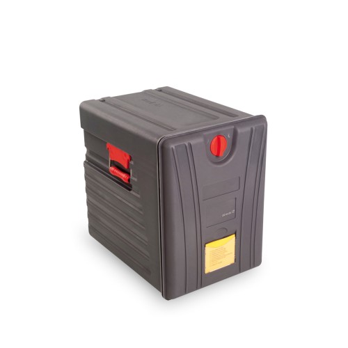 GN Thermotransportbehälter. mit abnehmbarer Fronttür. Polypropylen/Innen Polyurethan.