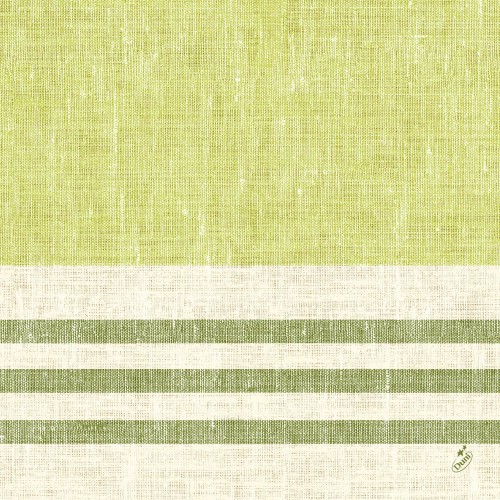 DUNI Zelltuchservietten 40 x 40 cm, 1/4 Falz, Raya kiwi, 3-lagig