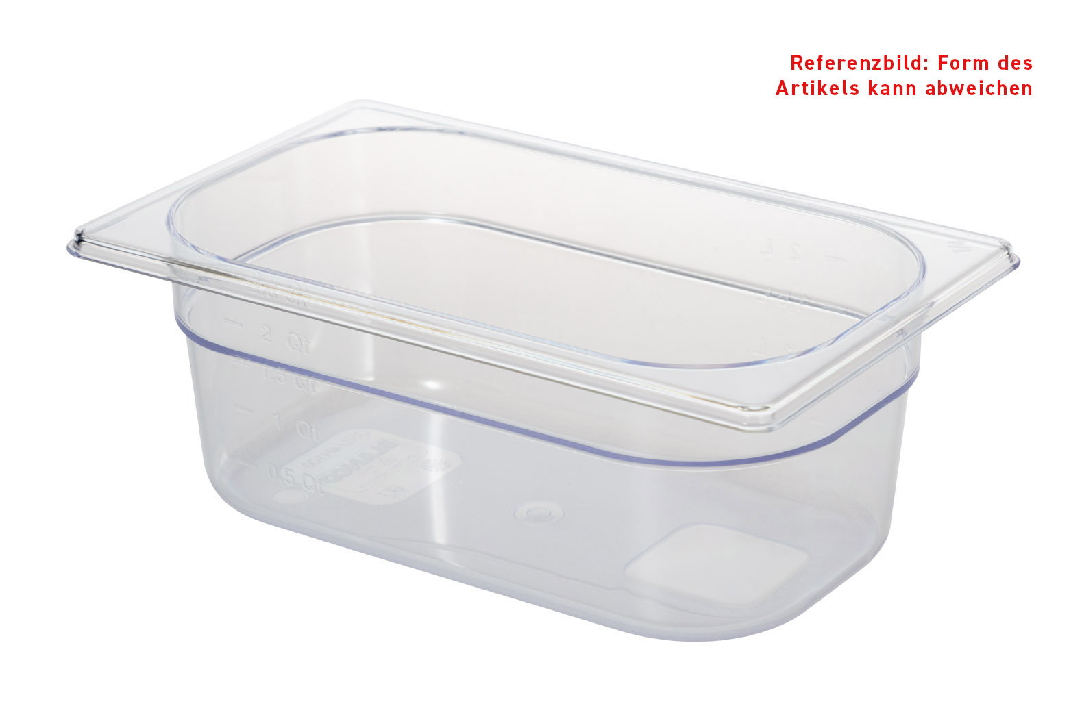 Blanco GN-BEHÄLTER GN-K 1/1-65 POLYCARBONAT, transparent , Inhalt: 7,1 Liter