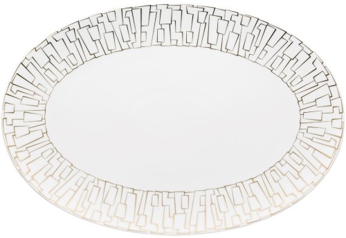 Rosenthal TAC Gropius Skin Gold Platte 38 cm