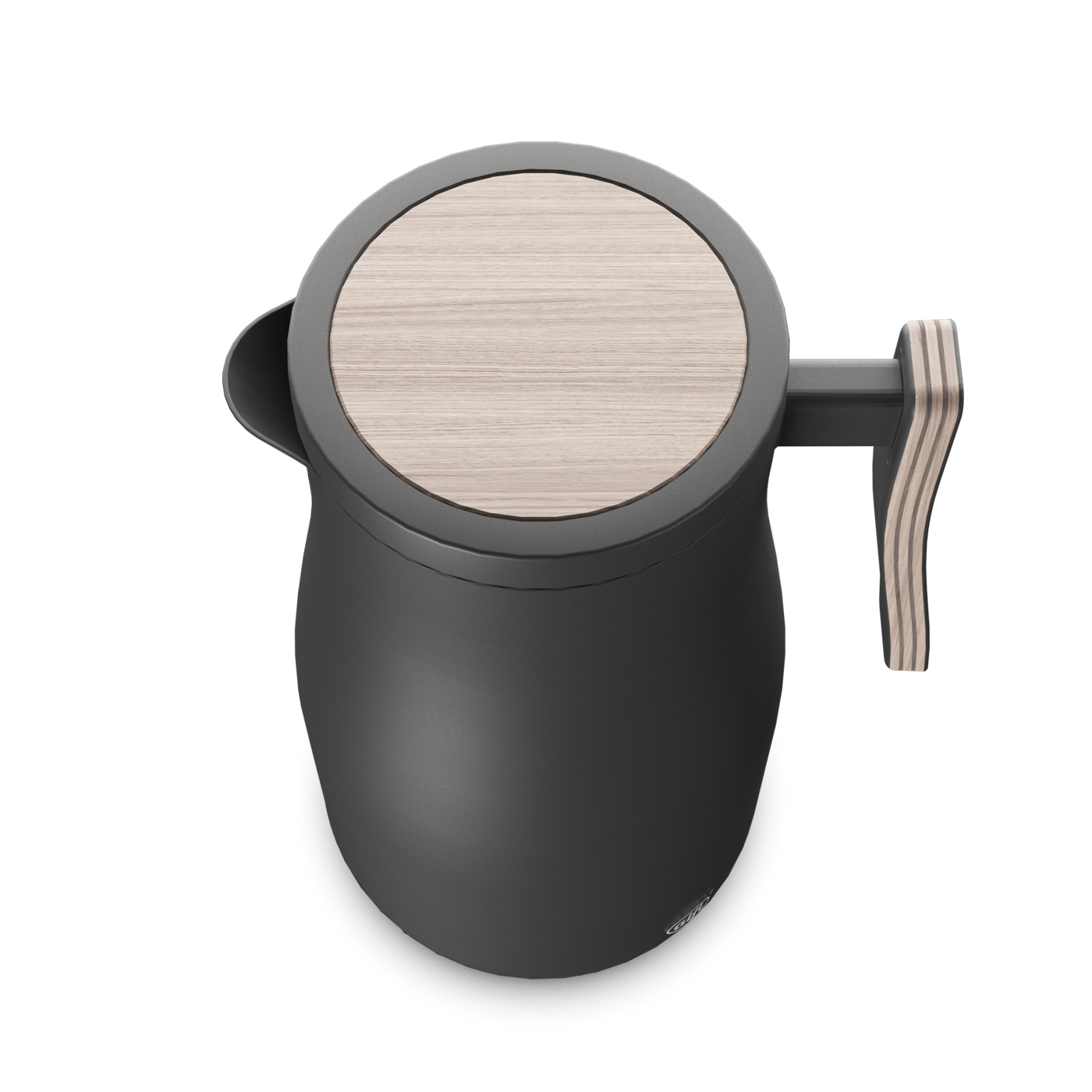 Isolierkanne Studio Allure; Isolierleistung hält 12 h heiß und 24 h kalt; Isoliert durch doppelwandigen Edelstahl; Handhabung durch