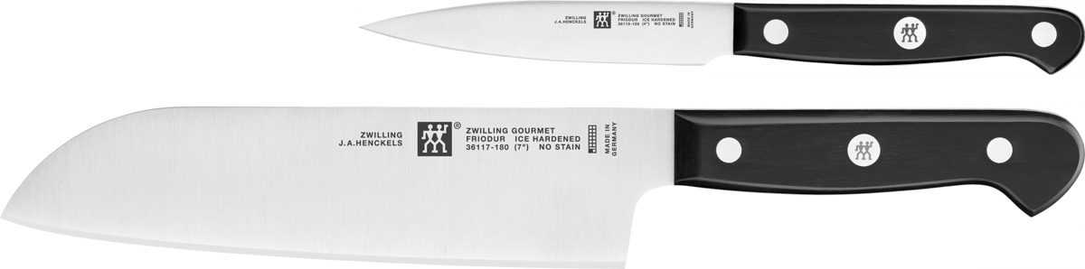 Messerset, 2-tlg, Kunststoff, Serie: Gourmet. Marke: ZWILLING