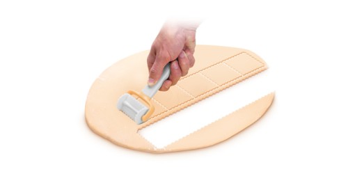 Teigschneider für Quadrate mit zackigem Rand DELÍCIA 7.0 cm