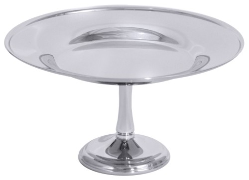 Petits-Fours-Ständer aus Edelstahl 18/10, hochglänzend, schwere Qualität Durchmesser oben: 14,5 cm, Durchmesser unten: 6 cm,