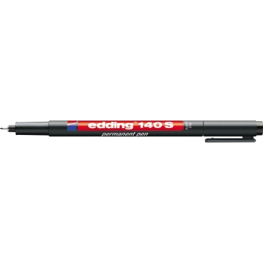 edding Folienstift 140 S 0,3mm schwarz nicht dokumentenecht
