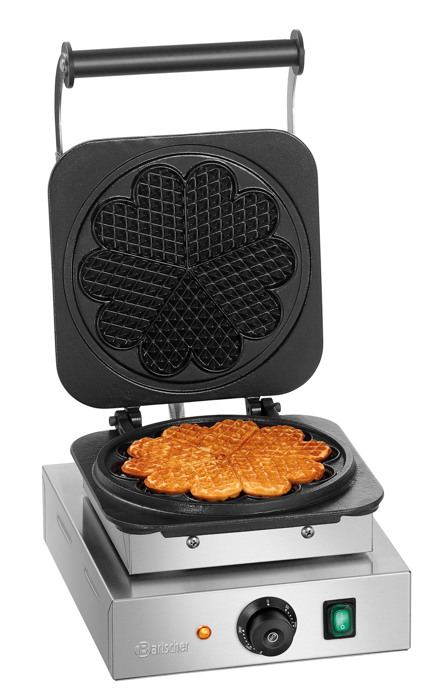 Bartscher Waffeleisen 1HW211 | Eigenschaften: - |Maße: 28,5 x 47 x 22,0 cm. Gewicht: 15,4 kg