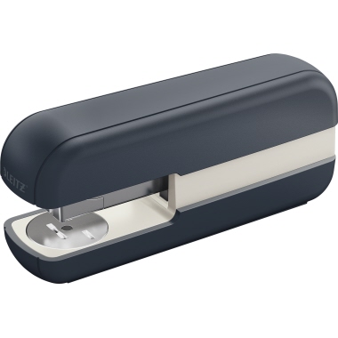 Leitz Heftgerät Cosy 24/6, 26/6 fest/lösbar 30 Bl. (80 g/m²) inkl. 200 Heftklammern 24/6 Metall/Kunststoff grau matt