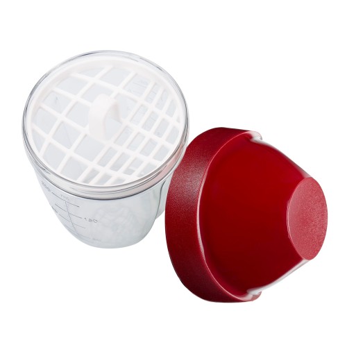 Westmark Schüttelbecher »Mix-Ei«, 0,25 l, rot
