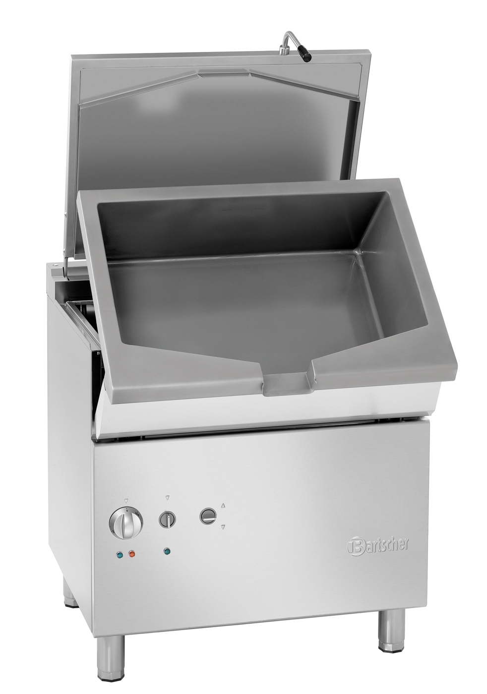 Bartscher Kippbratpfanne 700 E51LEK | Frequenz:50 Hz | Maße: 80 x 74 x 92,0 cm. Gewicht: 107 kg