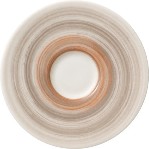 Villeroy & Boch Untertasse, 12 cm Durchmesser, Serie Amarah Taupe