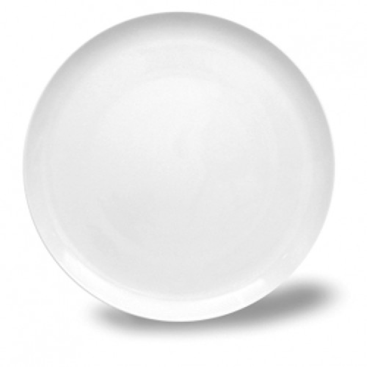 Speiseteller flach SOLEA, Farbe: weiß, Durchmesser: 26 cm.