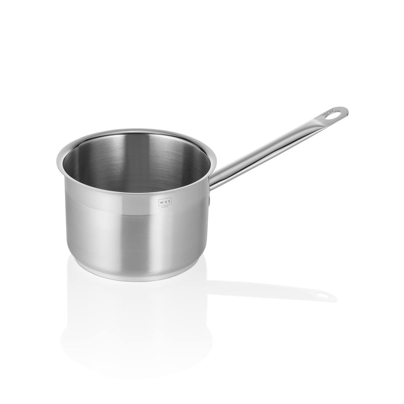 Stielkasserolle Cookware 21, Ø 16 cm, Chromnickelstahl 18/10 Hohe Ausführung