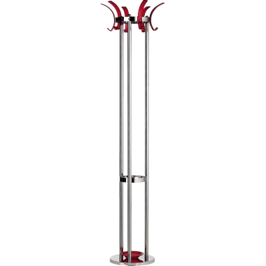 ALCO Garderobenständer 42,5 x 174 cm (Ø x H) Metall chrom