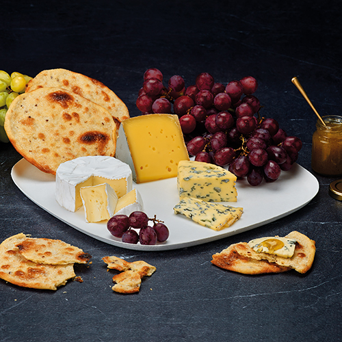 PAPSTAR 12 Teller groß, Zuckerrohr "pure" 1,3 cm x 30 cm x 30 cm weiss "Belle Vie, Ligne Carrée"