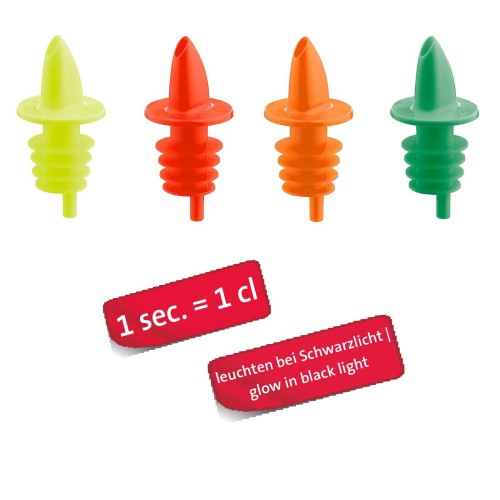 Westmark 12 Ausgießer »Jet-Pour«, farbig sortiert