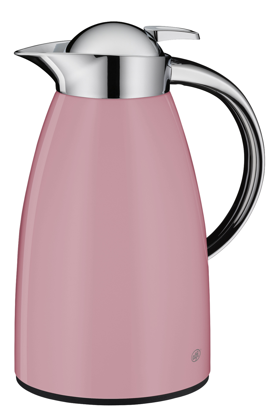 Isolierkanne Signo romantic rose mat 1,0 l; funktionaler Alltagsbegleiter; hochwertiger Edelstahl mit Hartglaseinsatz; hält 12 h heiß